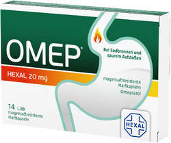 OMEP HEXAL 20 mg magensaftresistente Hartkapseln