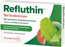 REFLUTHIN bei Sodbrennen Kautabletten Frucht