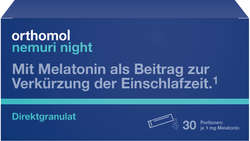 ORTHOMOL nemuri night Direktgranulat