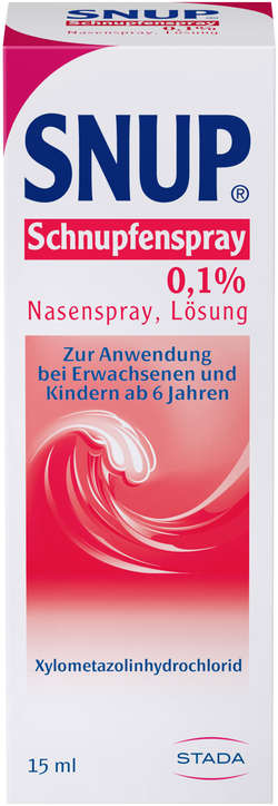 SNUP Schnupfenspray 0,1% Nasenspray