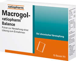 MACROGOL-ratiopharm Balance Plv.z.H.e.L.z.Einn.