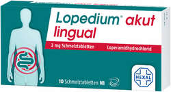 LOPEDIUM akut lingual 2 mg Schmelztabletten