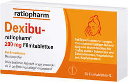 DEXIBU-ratiopharm 200 mg Filmtabletten