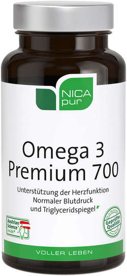 NICAPUR Omega 3 Premium 700 Kapseln