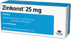ZINKOROT 25 mg Tabletten