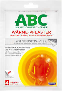 ABC Wärme-Pflaster sensitive-Vlies Hansaplast med