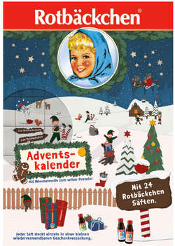 RABENHORST Rotbäckchen Adventskalender