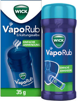 WICK VapoRub Erkältungssalbe im Applikator