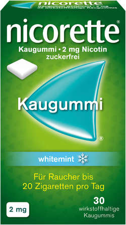 NICORETTE Kaugummi 2 mg whitemint
