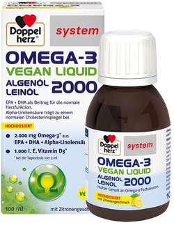 DOPPELHERZ Omega-3 vegan Liquid 2000 system