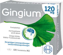 GINGIUM 120 mg Filmtabletten