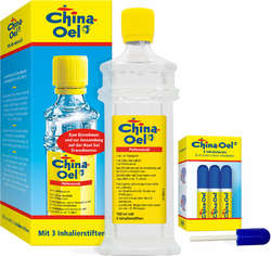 CHINA ÖL mit 3 Inhalatoren