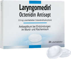 LARYNGOMEDIN Octenidin Antisept 2,6 mg Lutschtabl.