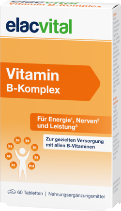 ELACVITAL Vitamin B-Komplex Filmtabletten