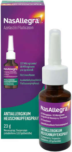 NASALLEGRA 137 µg/50 µg pro Sprühstoß Nasenspray