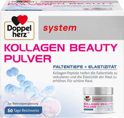 DOPPELHERZ Kollagen Beauty Pulver system