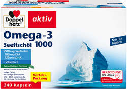 DOPPELHERZ Omega-3 Seefischöl 1000 Kapseln