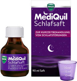 WICK MediQuil Schlafsaft 2,5 mg/ml Lsg.z.Einnehmen