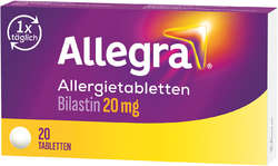 ALLEGRA Allergietabletten 20 mg Tabletten