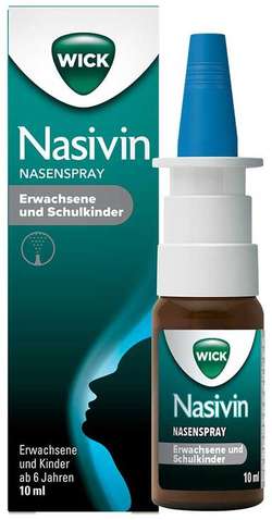 WICK Nasivin Nasenspray Erw./Schulkinder 0,5 mg/ml