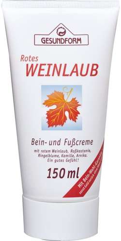 GESUNDFORM rotes Weinlaub Creme
