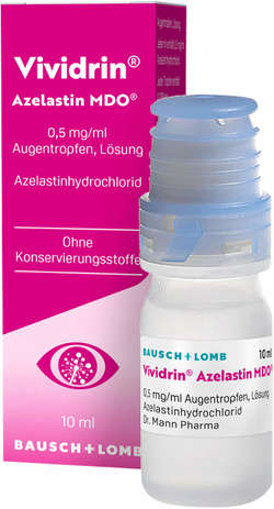 VIVIDRIN Azelastin MDO 0,5 mg/ml Augentropfen Lsg.