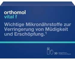 ORTHOMOL Vital Trinkfläschchen/Kapseln Kombipack.
