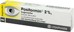 POSIFORMIN 2% Augensalbe