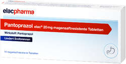 PANTOPRAZOL 20 mg elac magensaftres.Tabletten