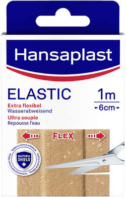 HANSAPLAST Elastic Pflaster 6 cmx1 m