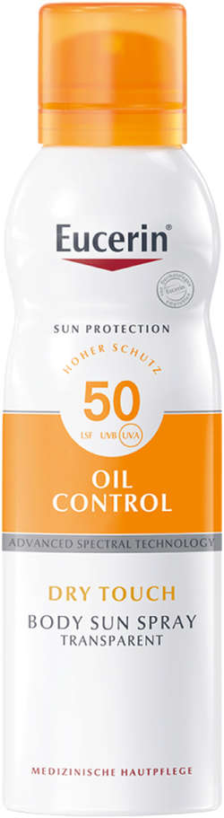 EUCERIN Sun Oil Control Body Transp.Aerosol LSF 50