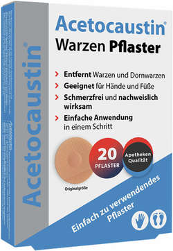 ACETOCAUSTIN Warzenpflaster