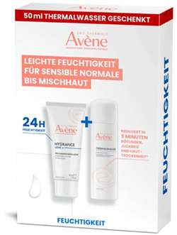 AVENE Promopack Hydrance Emulsion+Thermalw.50ml