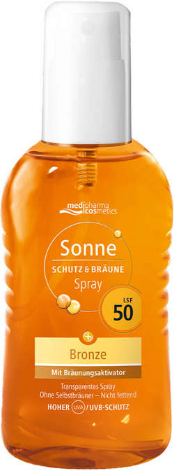 SONNE Schutz & Bräune Spray bronze LSF 50