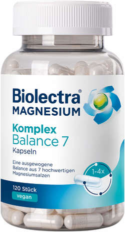 BIOLECTRA Magnesium Komplex Balance 7 Kapseln