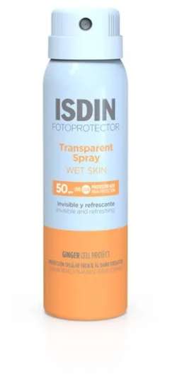ISDIN Fotoprotector Wet Skin Transpar.Spray LSF 50