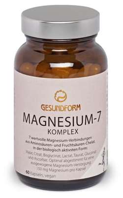 GESUNDFORM Magnesium-7 Komplex Kapseln
