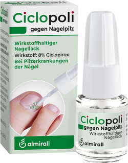 CICLOPOLI gegen Nagelpilz wirkstoffhalt.Nagellack