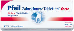 PFEIL Zahnschmerz-Tabletten forte Filmtabletten