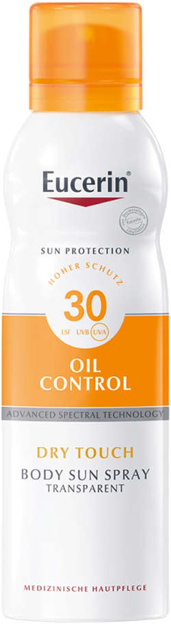 EUCERIN Sun Oil Control Body Transp.Aerosol LSF 30