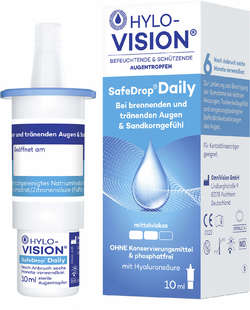HYLO-VISION SafeDrop Daily Augentropfen