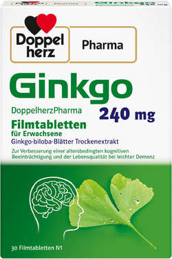 GINKGO DOPPELHERZPHARMA 240 mg Filmtabletten