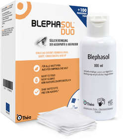 BLEPHASOL Duo 100 ml Lotion+100 Reinigungspads