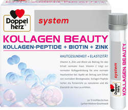 DOPPELHERZ Kollagen Beauty system Trinkfläschchen